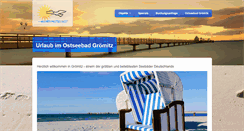 Desktop Screenshot of heigl-ostsee.de